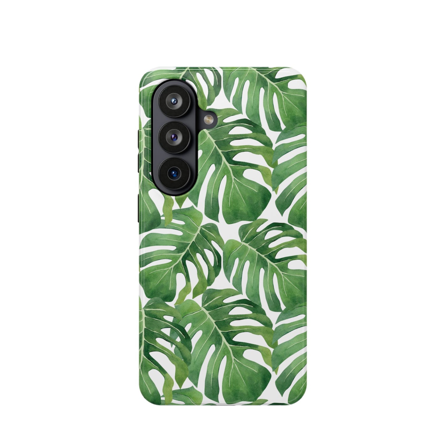 Monstera Themed Magnetic Impact-Resistant Cases