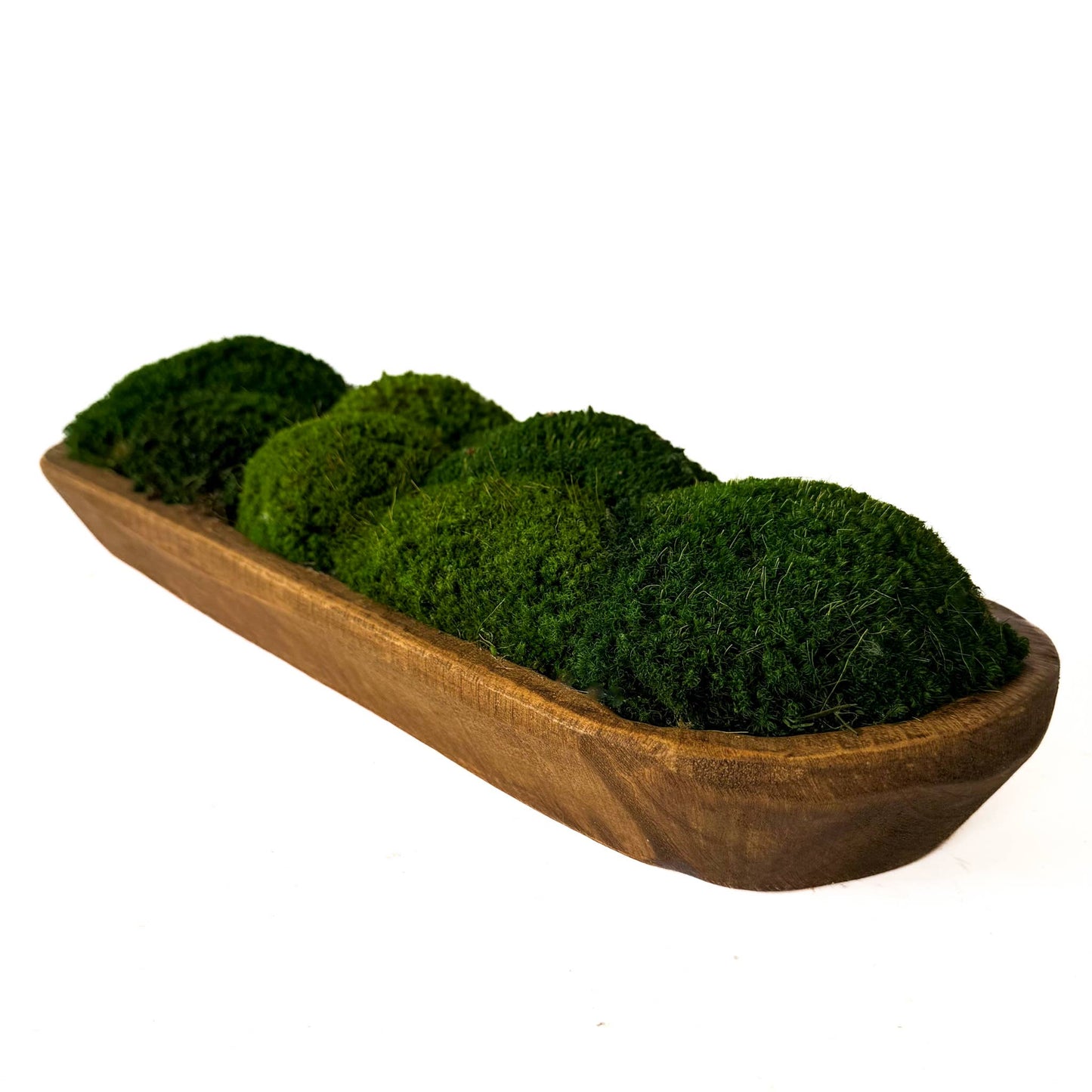 Preserved Mood Moss in Small Bread Bowl