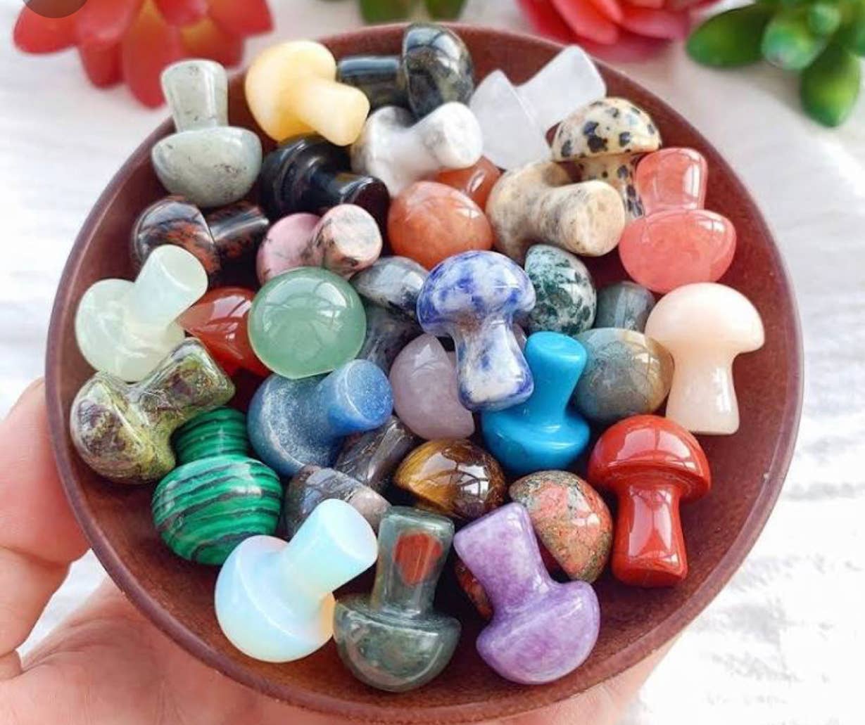 Mystery Mini Crystal Mushrooms